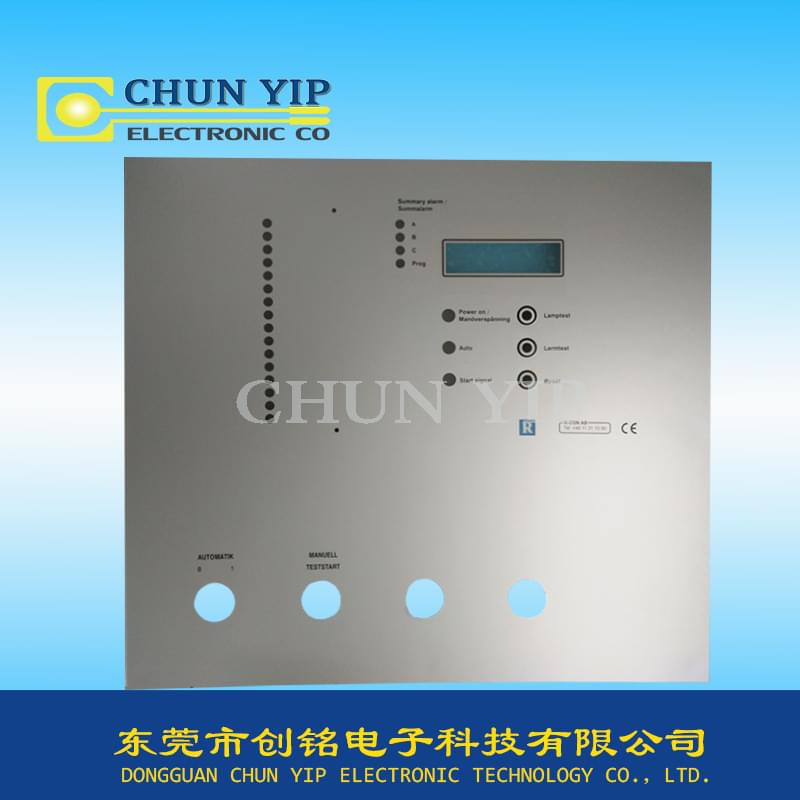背板薄膜開關(guān)，大型機械薄膜按鍵開關(guān)